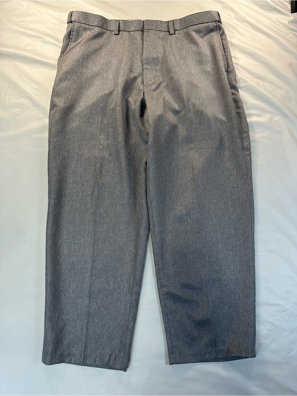 Puritan Grey Straight-Leg Dress Pants 40x30